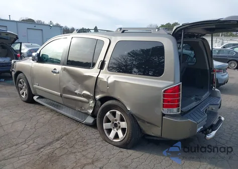 2006 Nissan Armada Le из США, поврежденный, VIN 5N1AA08B56N708498